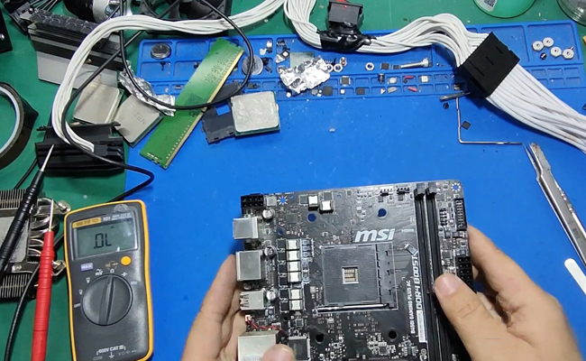 馆陶华硕电脑主板维修